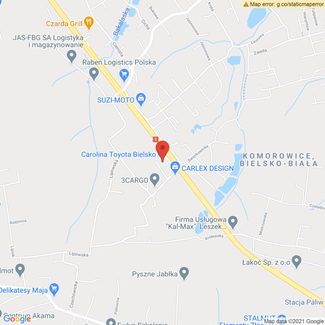 Lokalizacja Toyota Bielsko